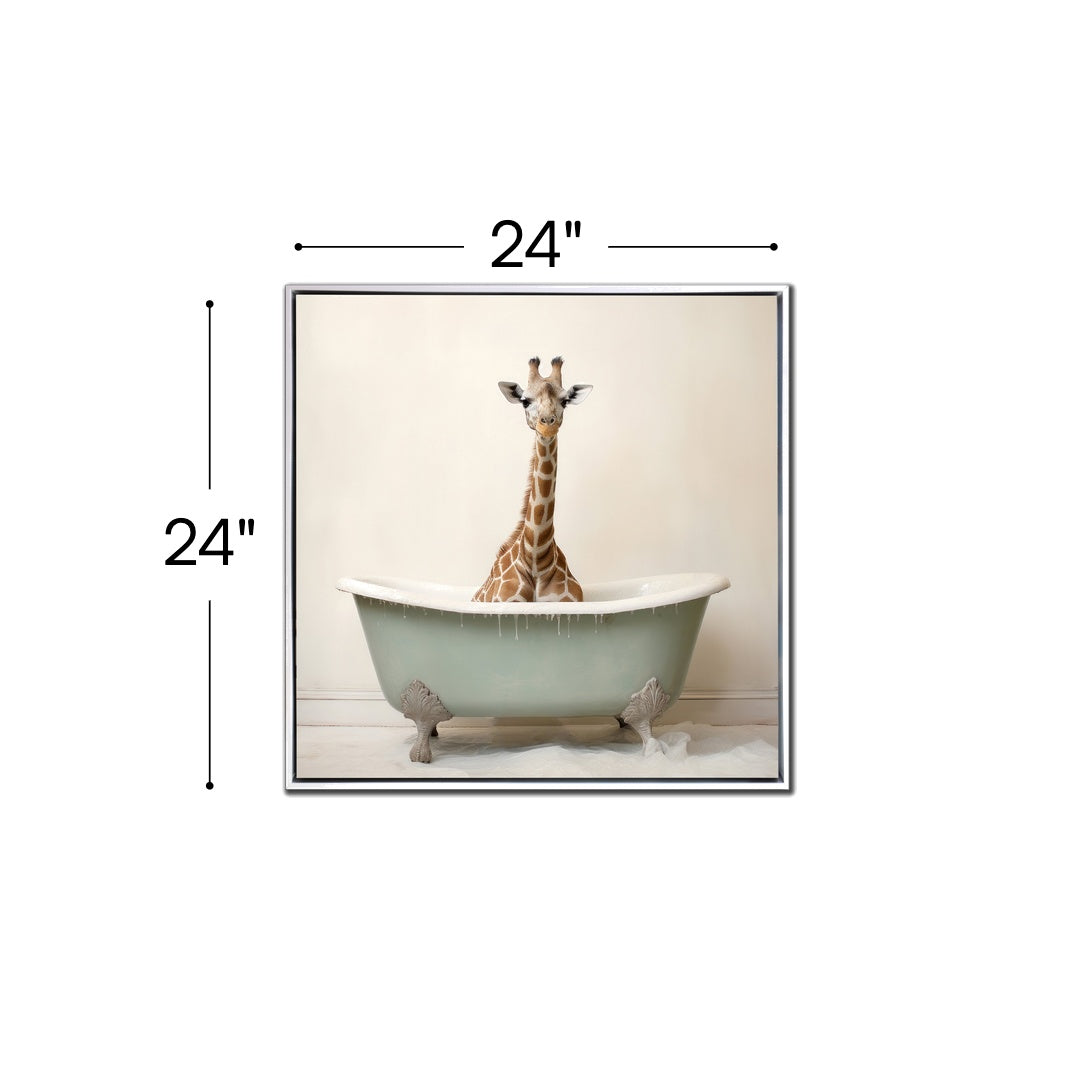Bathroom Giraffe Joy