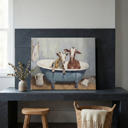 Bathtub Goats I