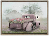 Pink Flower Truck