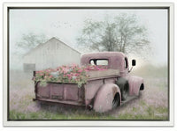 Pink Flower Truck