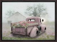 Pink Flower Truck
