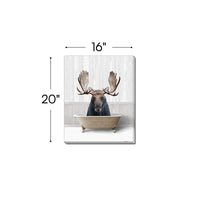 Bath Time Moose