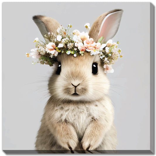 Bunny In Floral Bouquet