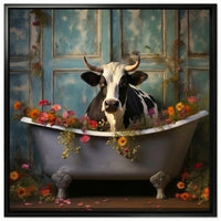 Bathroom Jungle Joy Cow