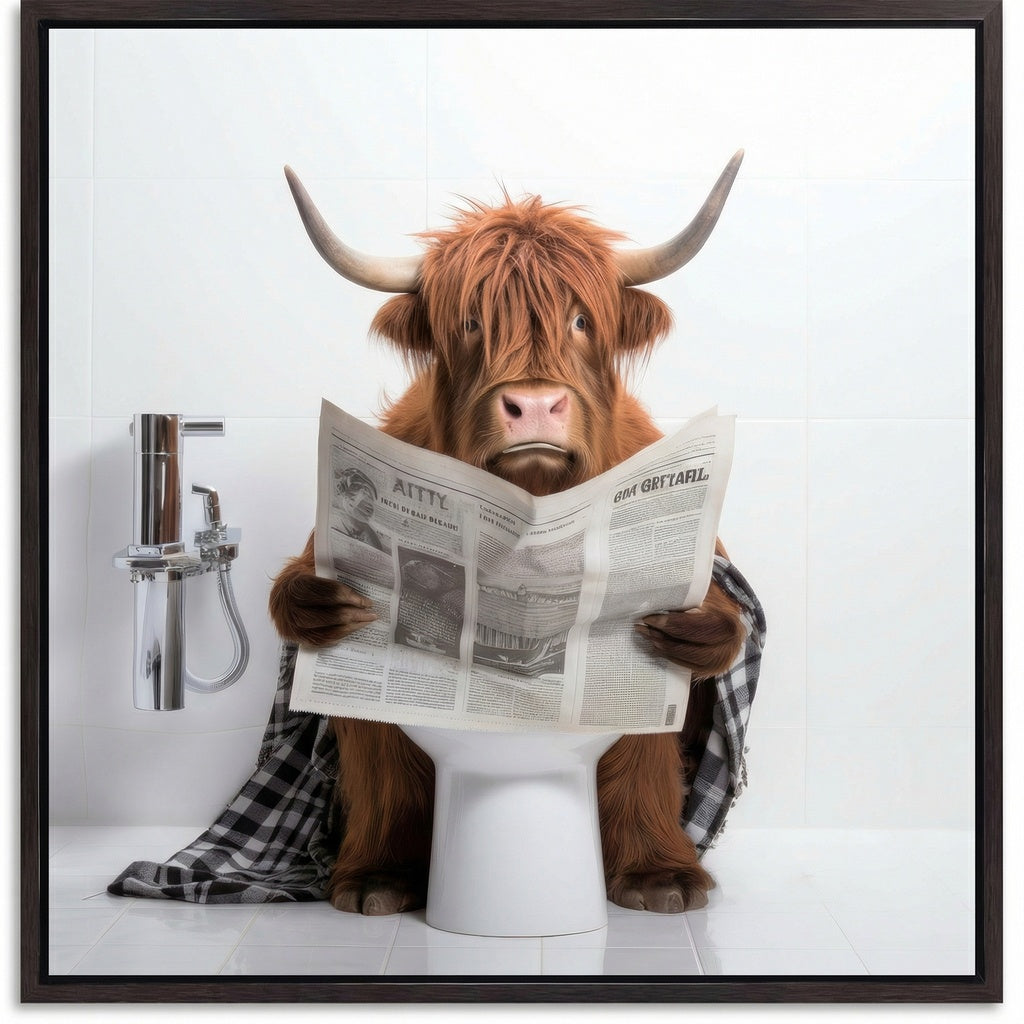 Artful Highland Bath